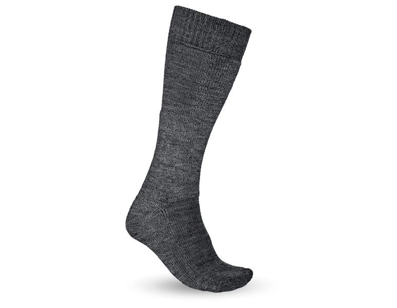 Vue principale, Femmes, e.s. Chaussettes de randonnée Nature x-warm/x-high, anthracite