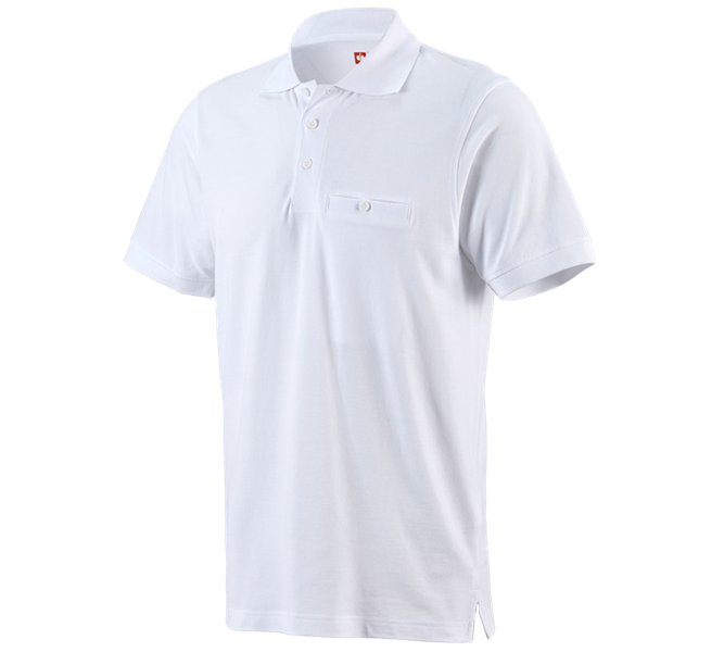 e.s. Polo-Shirt cotton Pocket