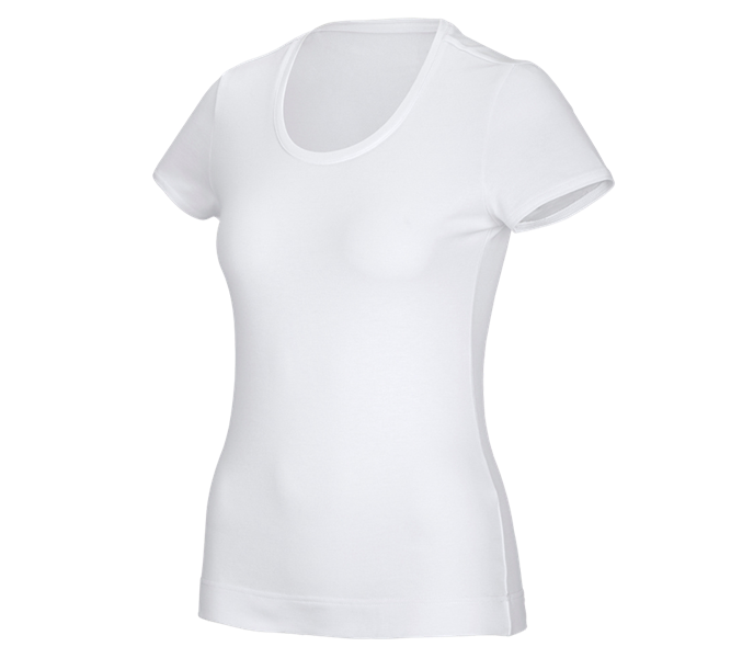 e.s. T-shirt fonctionnel poly cotton, femmes