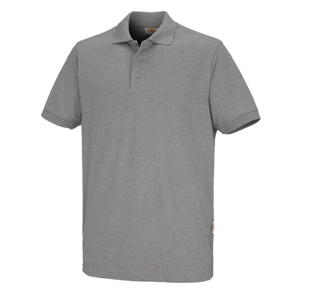 Hauptansicht, Polo-Shirts, STONEKIT Polo-Shirt Basic, graumeliert