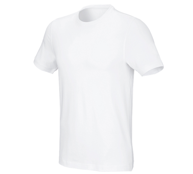 e.s. T-Shirt cotton stretch, slim fit