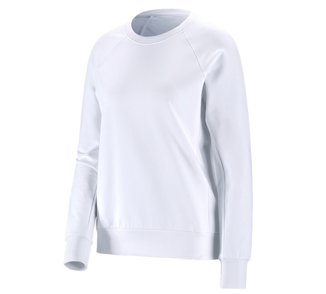 e.s. Sweatshirt cotton stretch, femmes