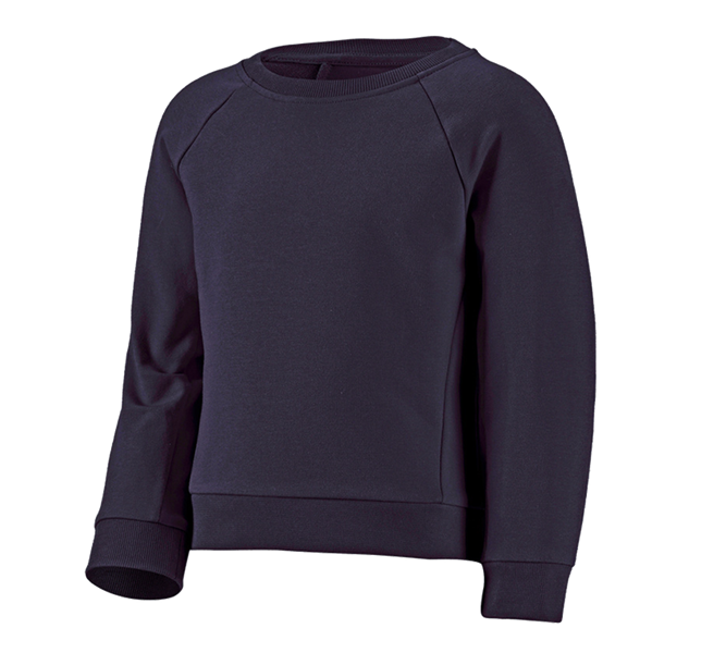 Hauptansicht, Kinder, e.s. Sweatshirt cotton stretch, Kinder, dunkelblau