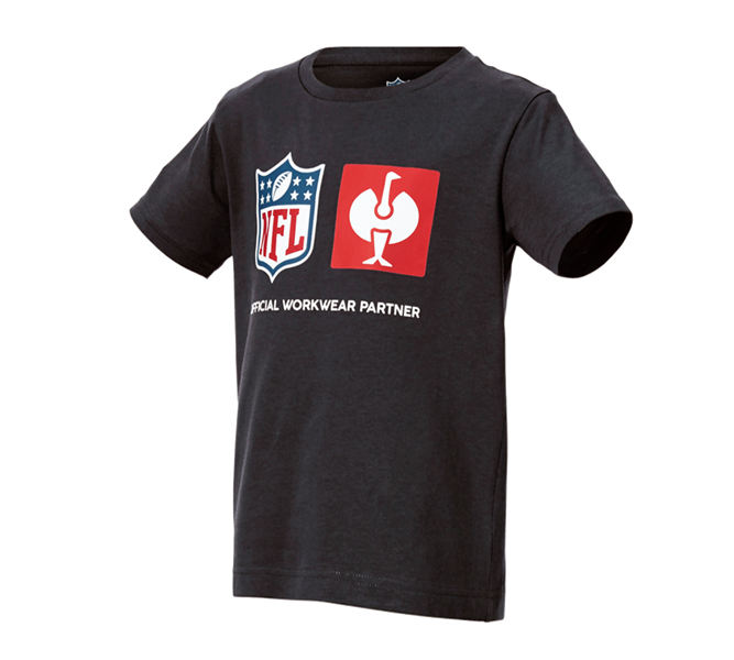 Vue principale, Vêtements, NFL T-Shirt cotton, kids, noir