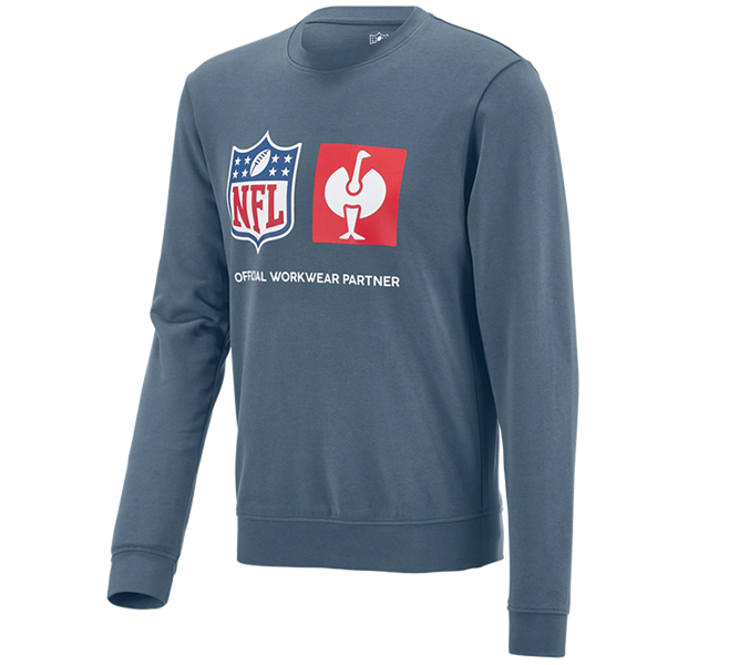 Hauptansicht, Kollaborationen, NFL Sweatshirt cotton, oxidblau