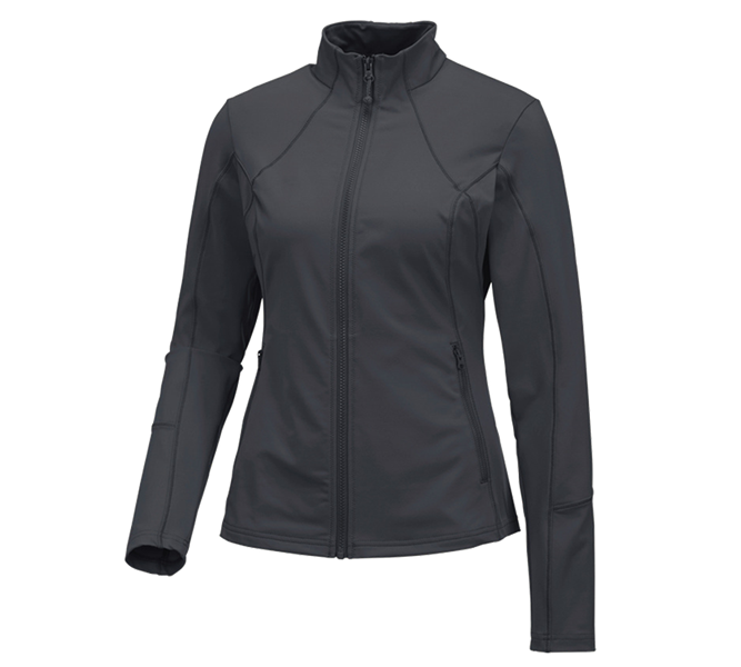 Hauptansicht, Damen, e.s. Funktions Sweatjacke solid, Damen, anthrazit