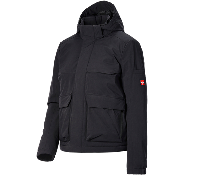 Hauptansicht, Bekleidung, Winterjacke e.s.trail pure, Damen, schwarz