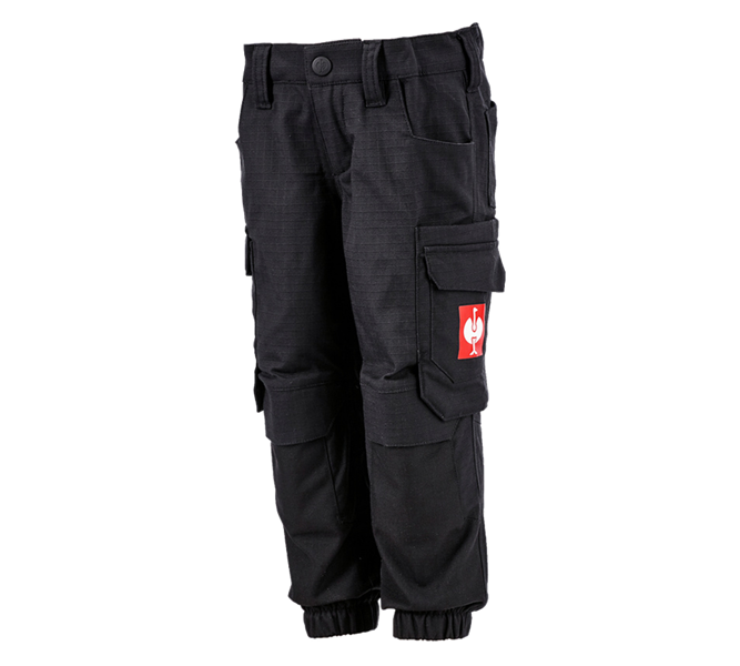 Vue principale, Pantalons, Super Mario Pantalon Cargo, enfants, noir