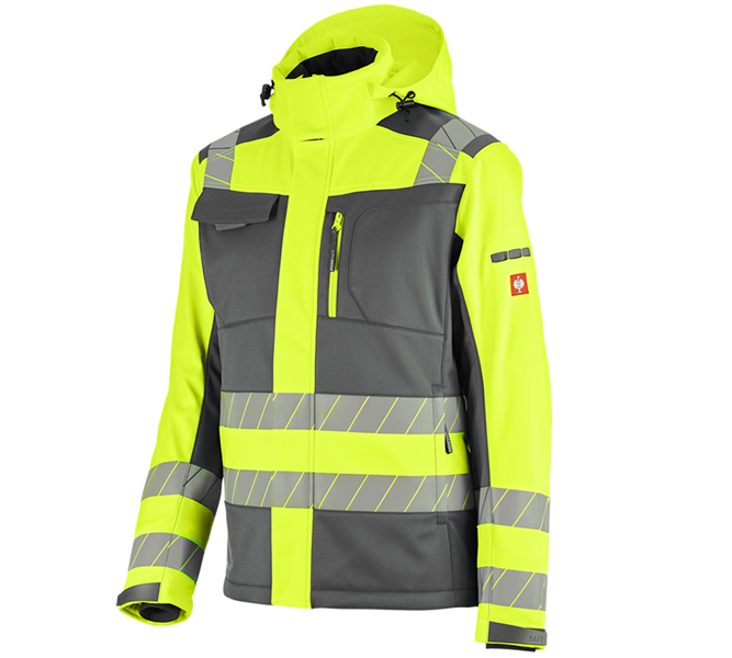 Veste softshell de signal. d'hiver e.s.motion 24/7