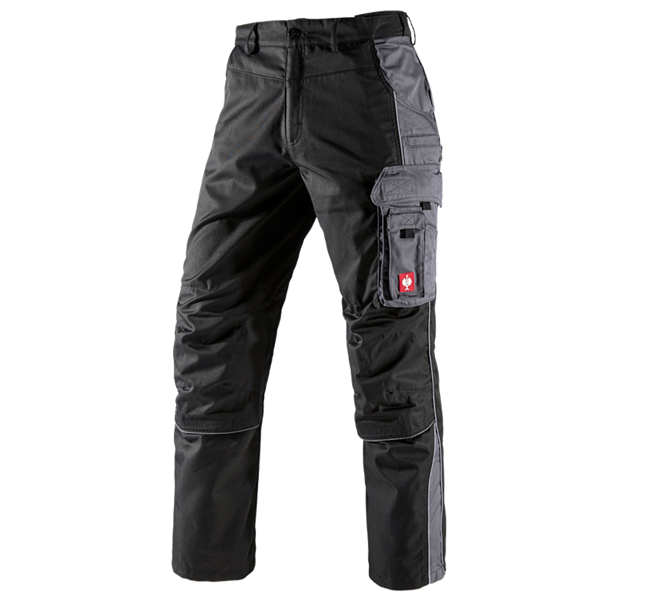 Vue principale, Thèmes, Pantalon à taille élastique e.s.active, noir/anthracite