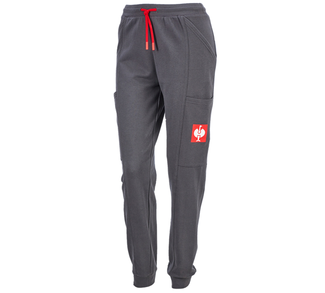 Vue principale, SUPER MARIO X STRAUSS, Super Mario Pantalon sweat, femmes, anthracite