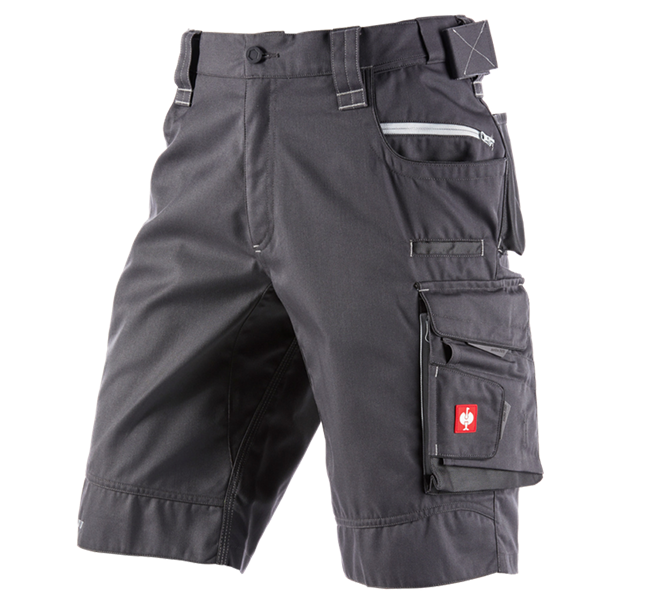 Vue principale, Pantalons de travail, Short e.s.motion 2020, anthracite/platine