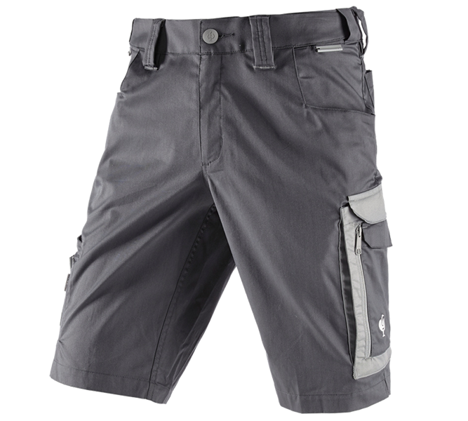 Vue principale, Shorts | Bermudas, Short e.s.concrete light, anthracite/gris perle