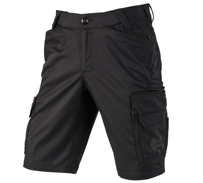 Hauptansicht, Shorts | 3/4 Hosen, Short e.s.trail, schwarz