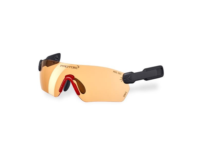 Vue principale, Protection de la tête, e.s. Lunettes de protection  Protos® Integral, orange