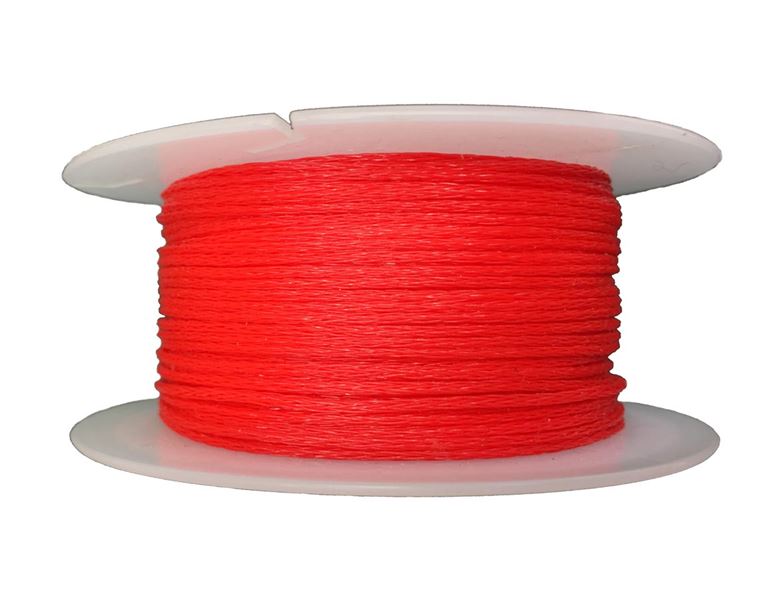 Cordeau de maçon en polyéthylène, rouge 50 m