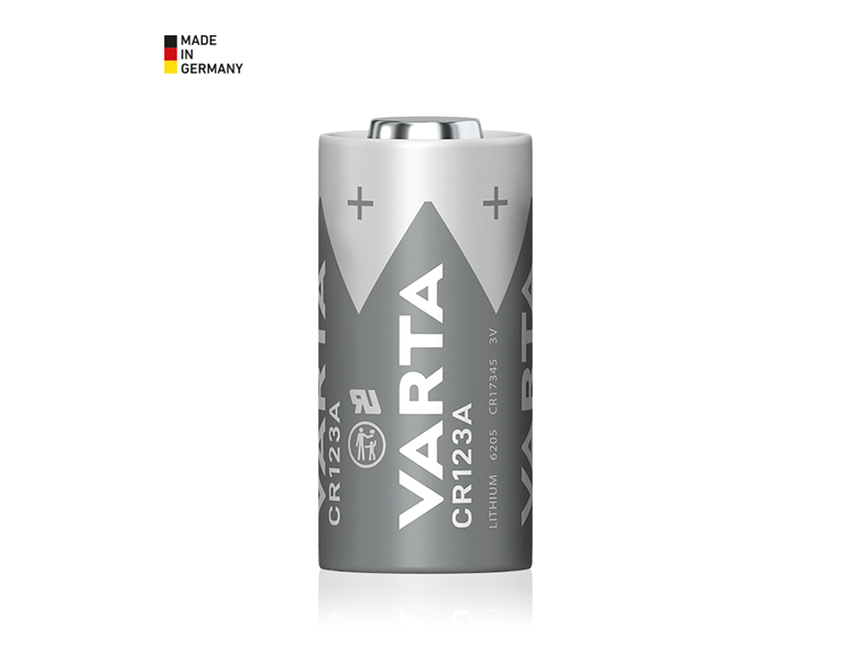 Hauptansicht, Elektronik, VARTA Batterie CR123