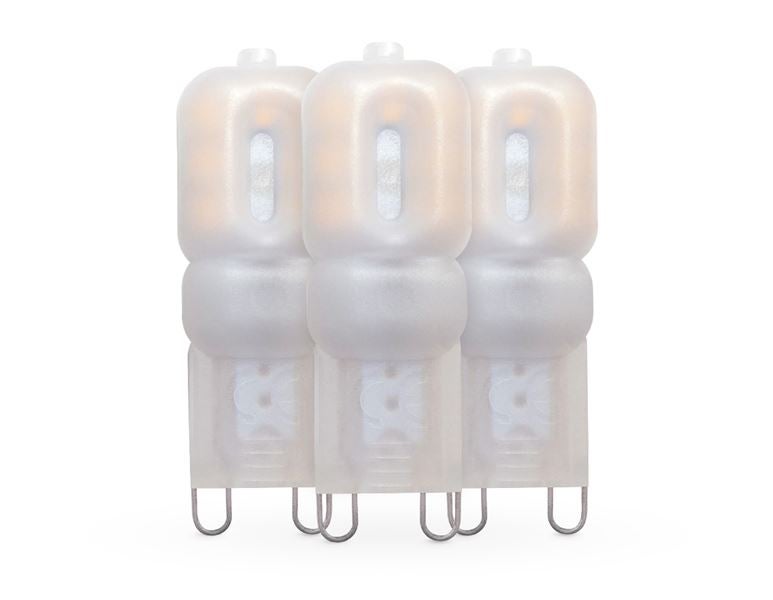LED-Stiftsockellampe G9, 3er Pack