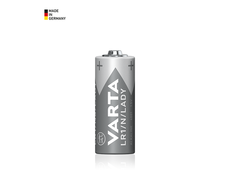 Hauptansicht, Werkzeuge, VARTA Lady LR01 Batterie