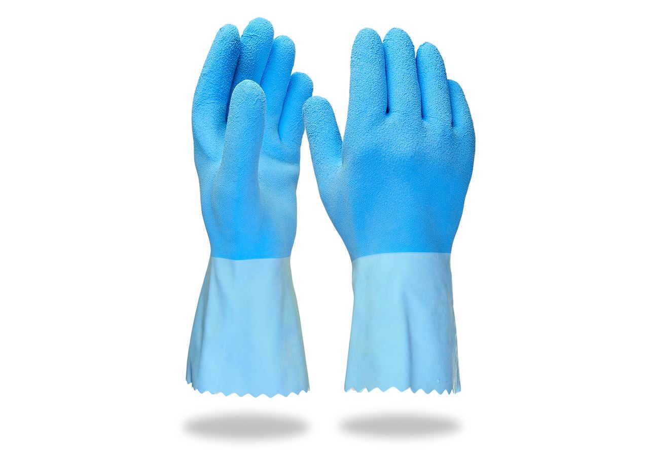 Résistant aux produits chimiques: Gants spéciaux en latex Hy Blue
