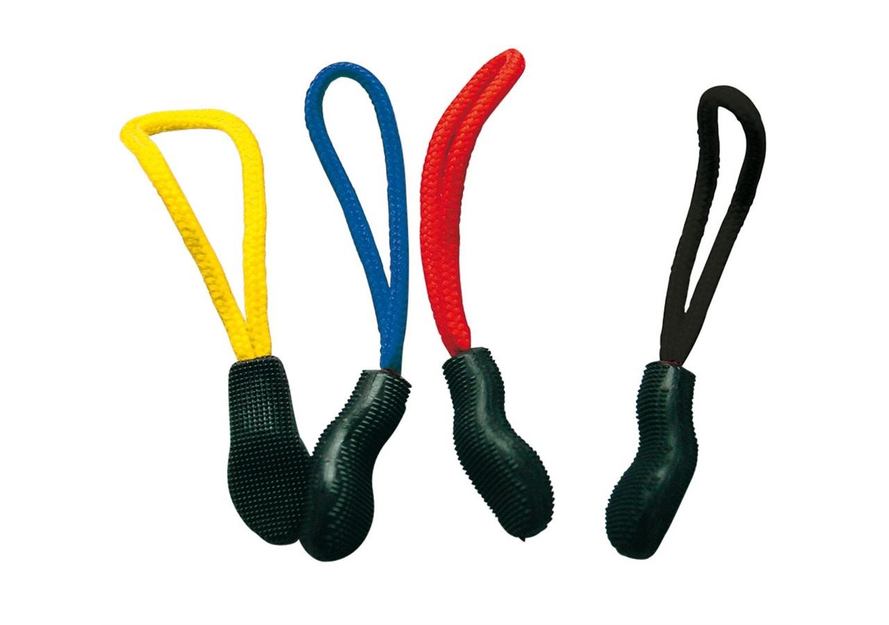 Accessoires: Zipper-Set + farblich sortiert