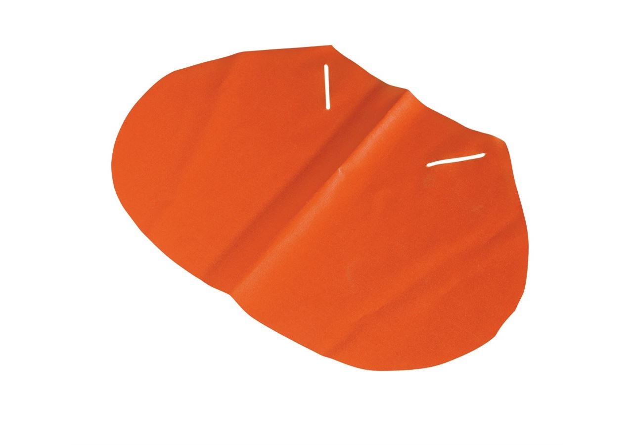 Kopfschutz Zubehör: Nackenschutz + orange