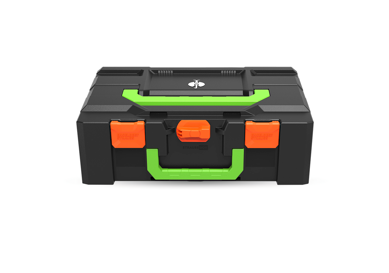 Système STRAUSSbox: STRAUSSbox 165 large Color + orange fluo