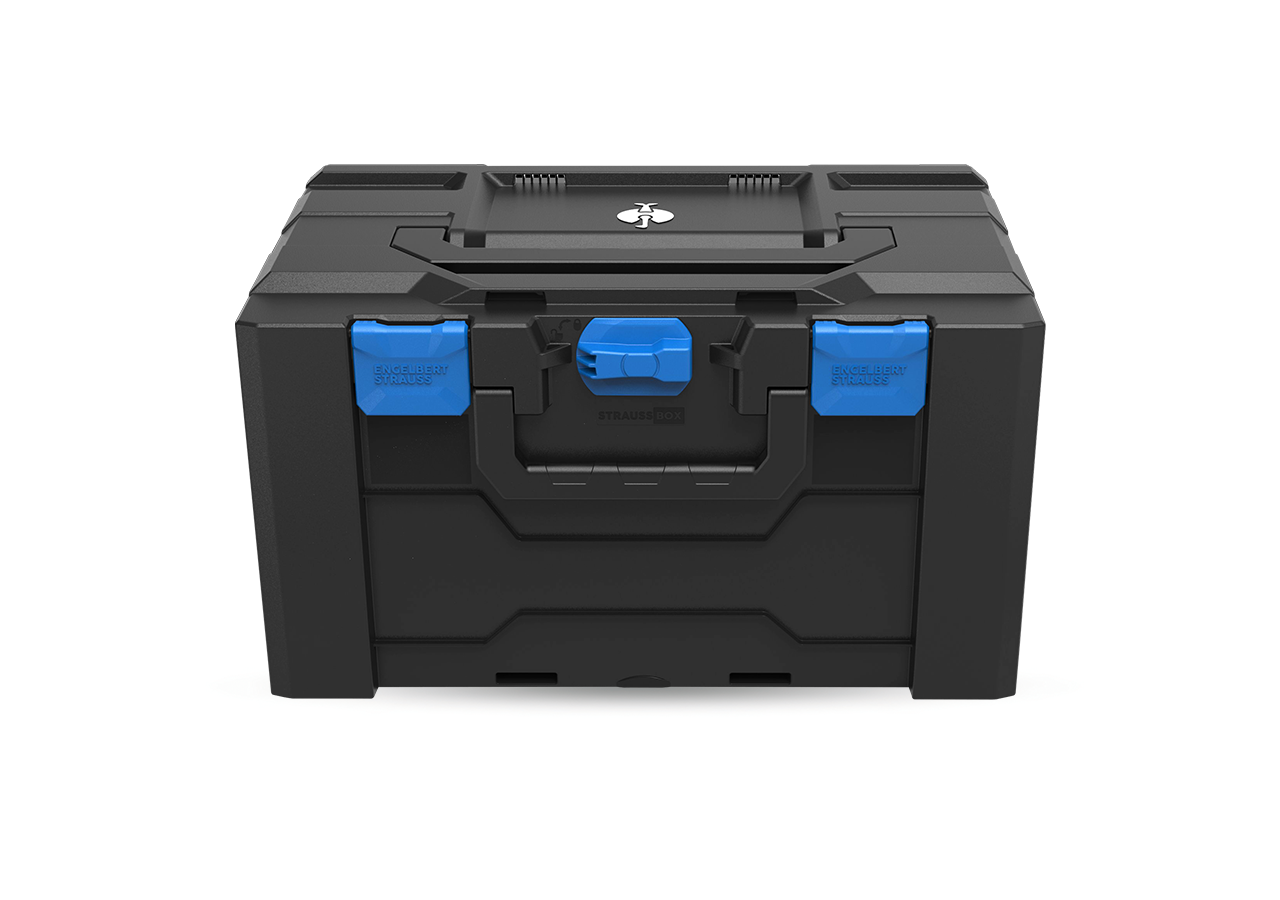 Système STRAUSSbox: STRAUSSbox 280 large Color + bleu gentiane