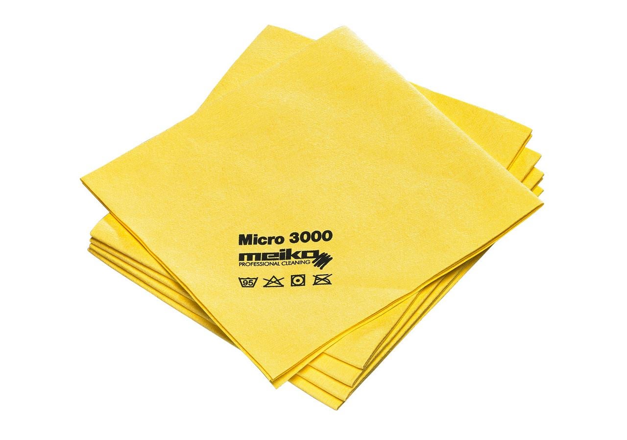 Tücher: Microfasertücher MICRO 3000 + gelb