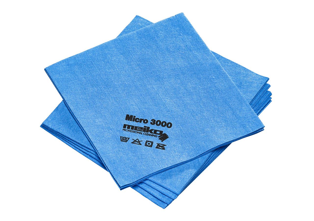 Chiffons: Tissus microfibres MICRO 2000 + bleu