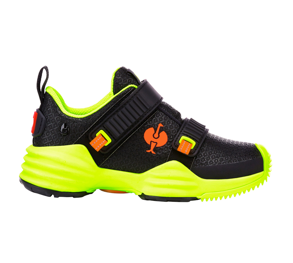 Chaussures: Chaussures Allround e.s. Waza, enfants + noir/jaune fluo/orange fluo