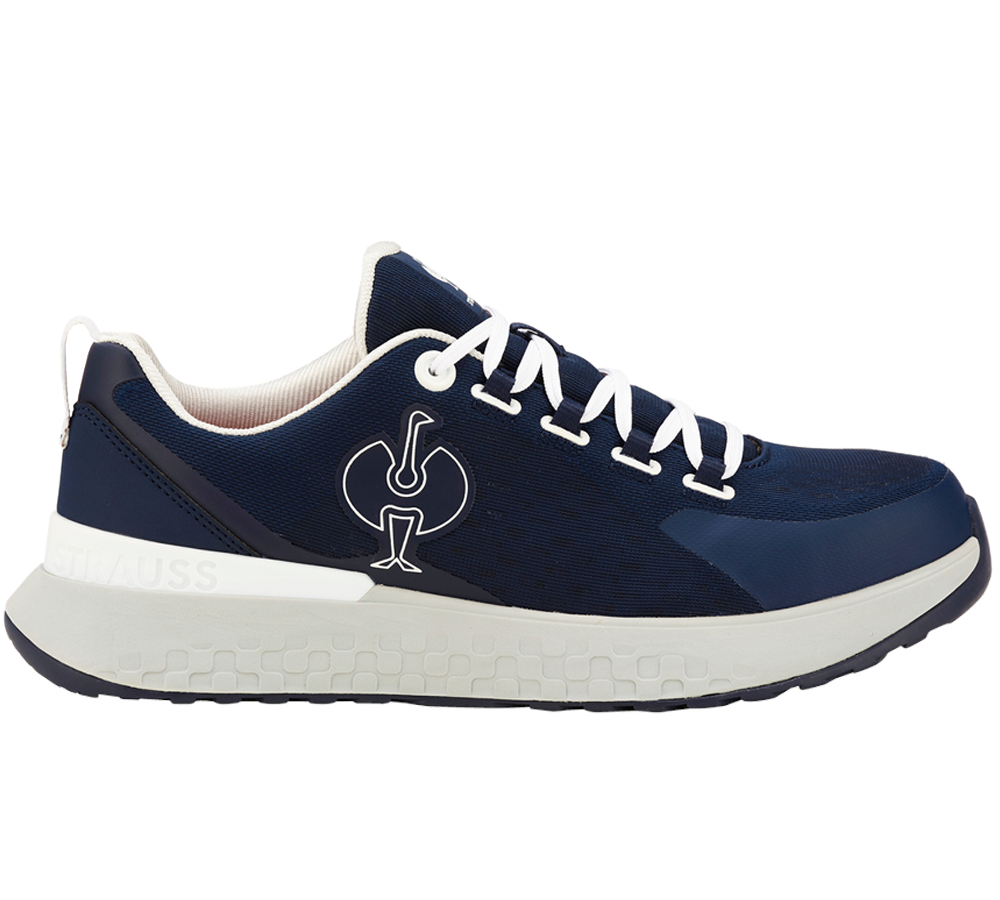 Chaussures: SB Chaussures basses de sécurité e.s. Comoe low + bleu profond/blanc