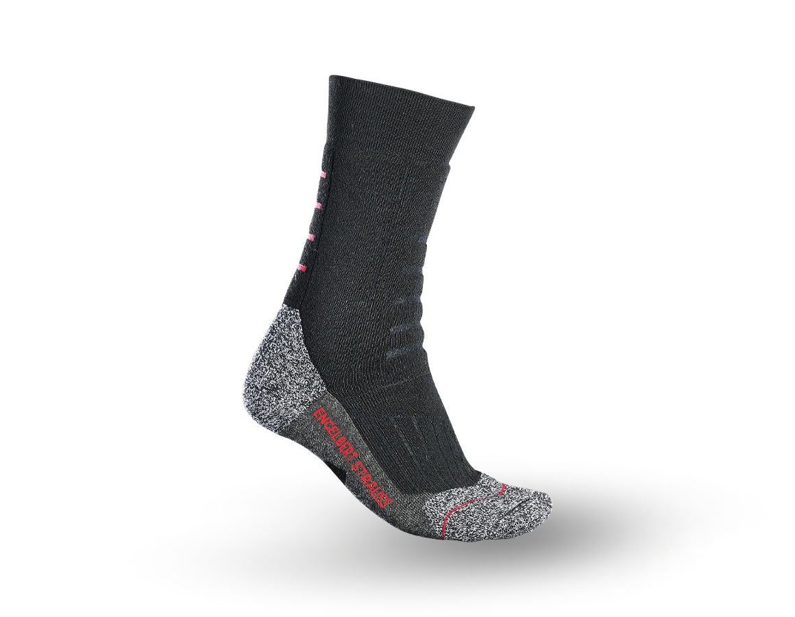 Froid: e.s. Chaussettes Allround function x-warm/high + noir