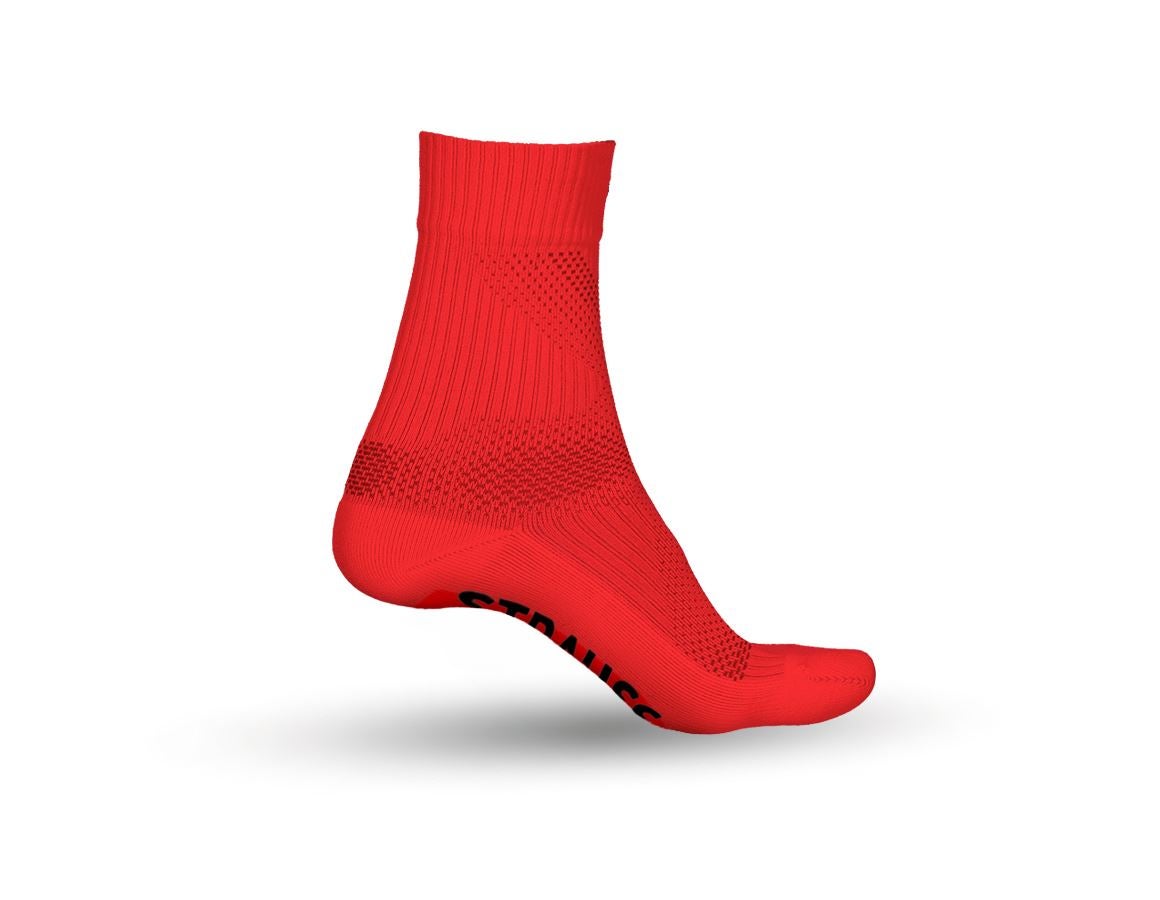 Socken | Strümpfe: e.s. Allseason Socken Function light/high + warnrot/schwarz
