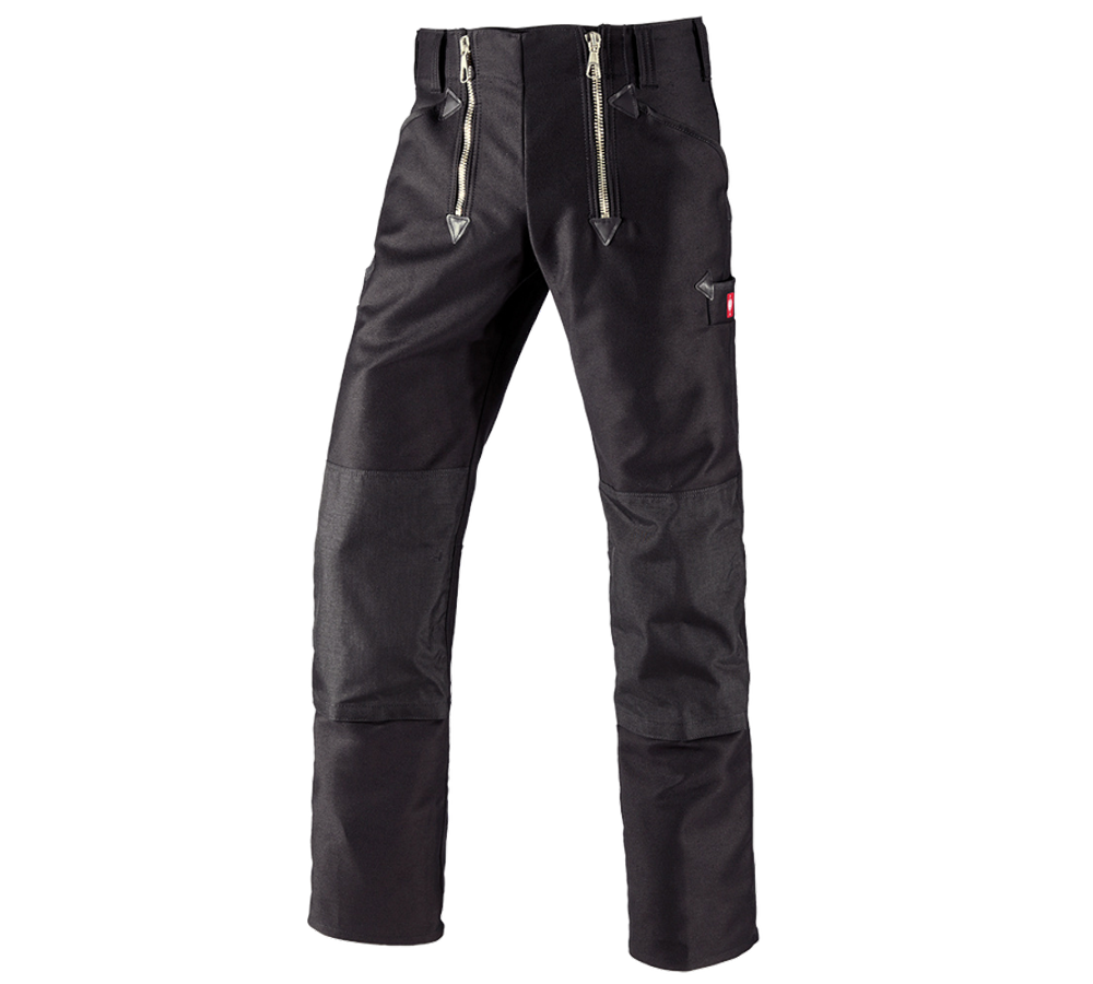 Charpentier / Couvreur: Pantalon corporatif Cordura-Super avec stretch + noir