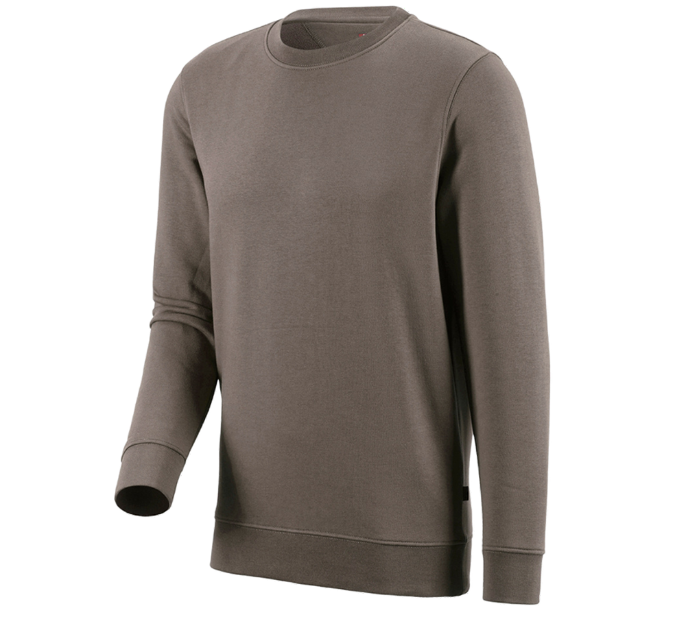 Installateur / Klempner: e.s. Sweatshirt poly cotton + kieselstein