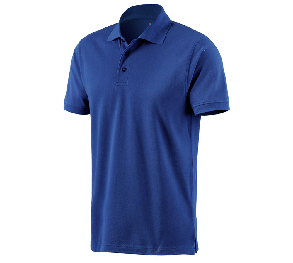 Shirts & Co.: e.s. Polo-Shirt cotton + kornblau