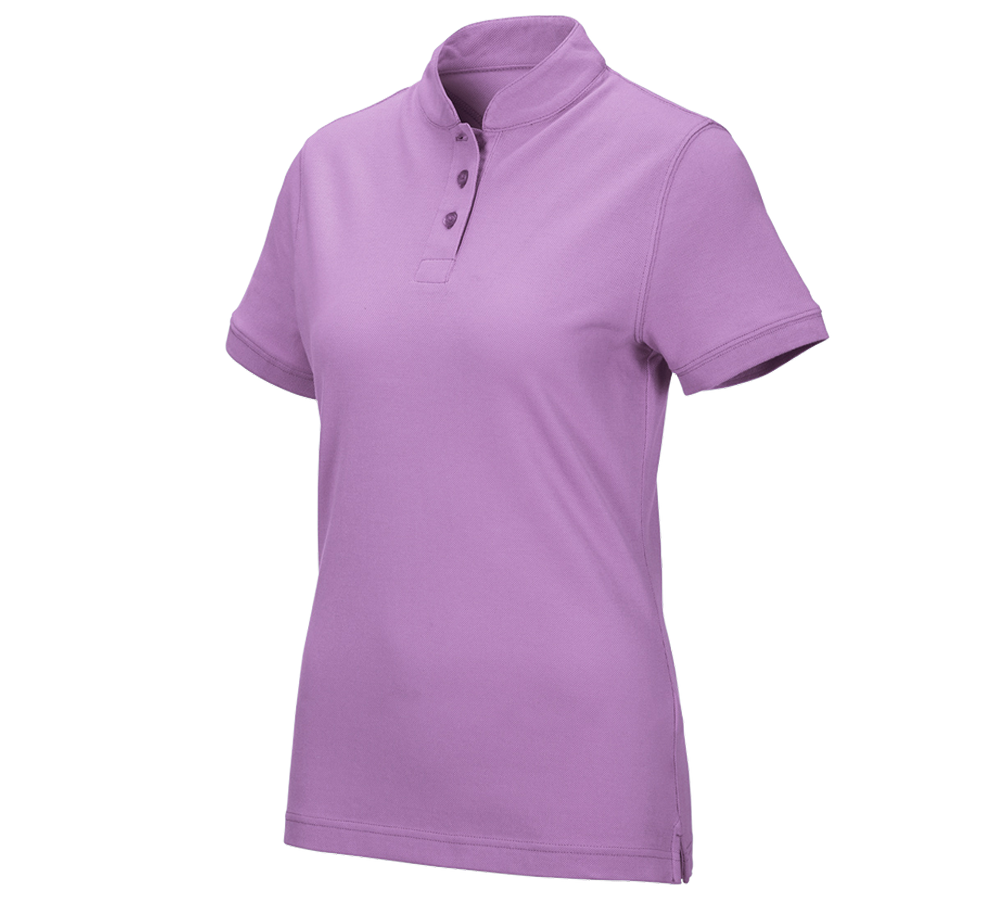Galabau / Forst- und Landwirtschaft: e.s. Polo-Shirt cotton Mandarin, Damen + lavendel