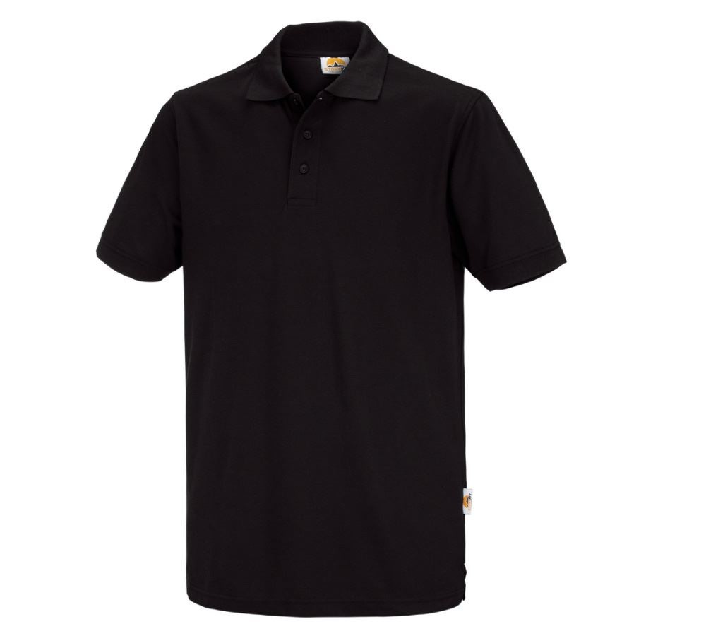 Hauts: STONEKIT Polo-shirt Basic + noir