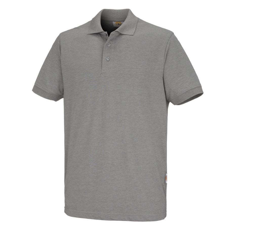 Hauts: STONEKIT Polo-shirt Basic + gris mélange
