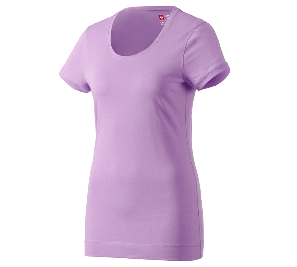 Themen: e.s. Long-Shirt cotton, Damen + lavendel