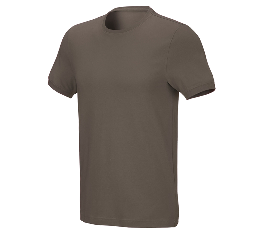 Thèmes: e.s. T-Shirt cotton stretch, slim fit + pierre