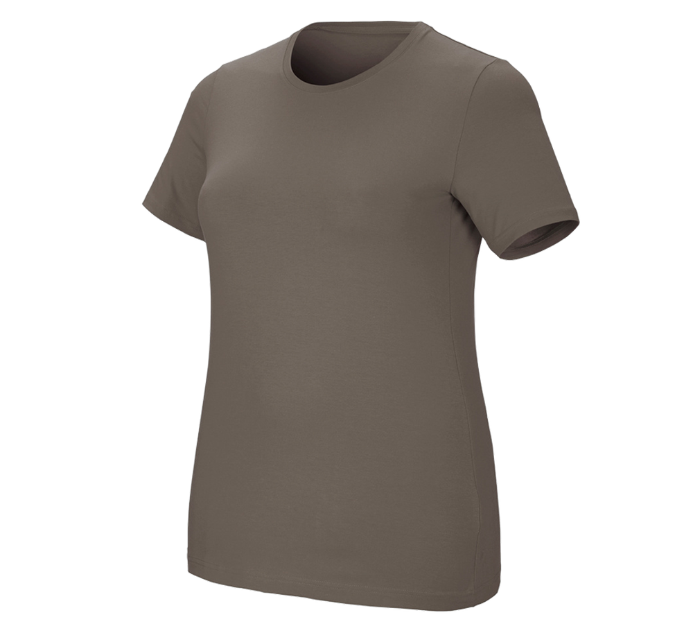 Schreiner / Tischler: e.s. T-Shirt cotton stretch, Damen, plus fit + stein