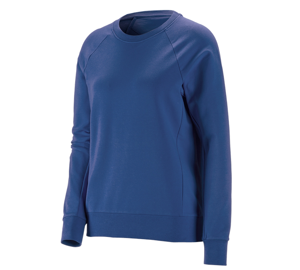 Schreiner / Tischler: e.s. Sweatshirt cotton stretch, Damen + alkaliblau