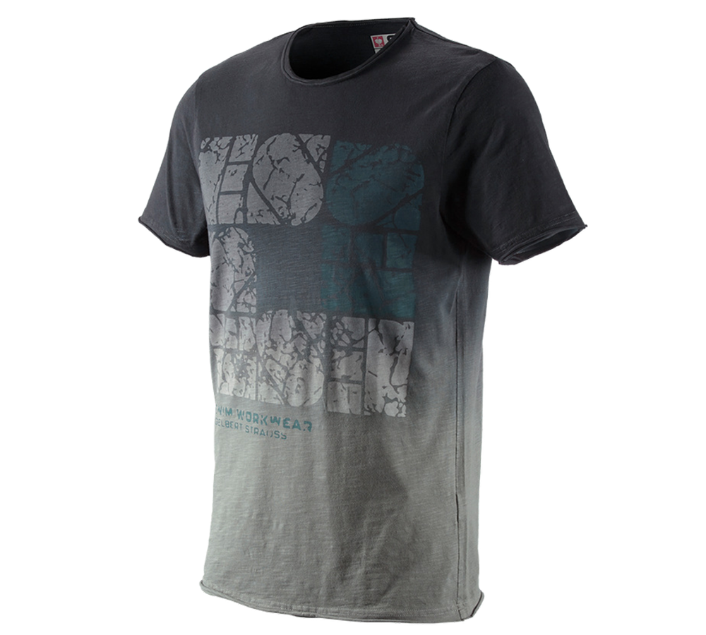 Shirts & Co.: e.s. T-Shirt denim workwear + oxidschwarz vintage