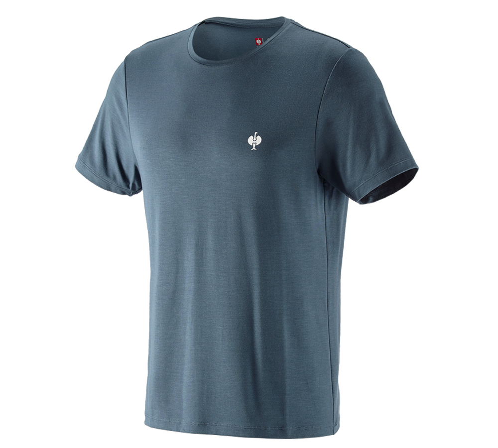 Shirts & Co.: Modal-Shirt e.s. ventura vintage + eisenblau