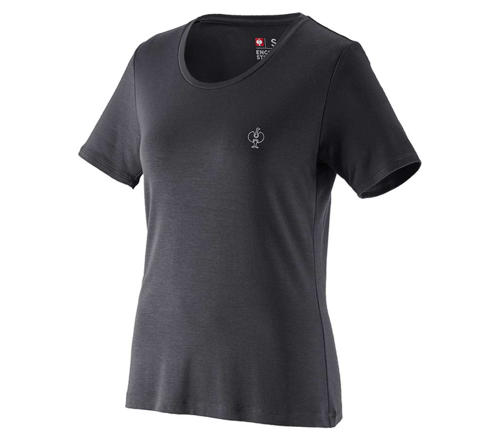 Thèmes: Modal-shirt e.s. ventura vintage, femmes + noir