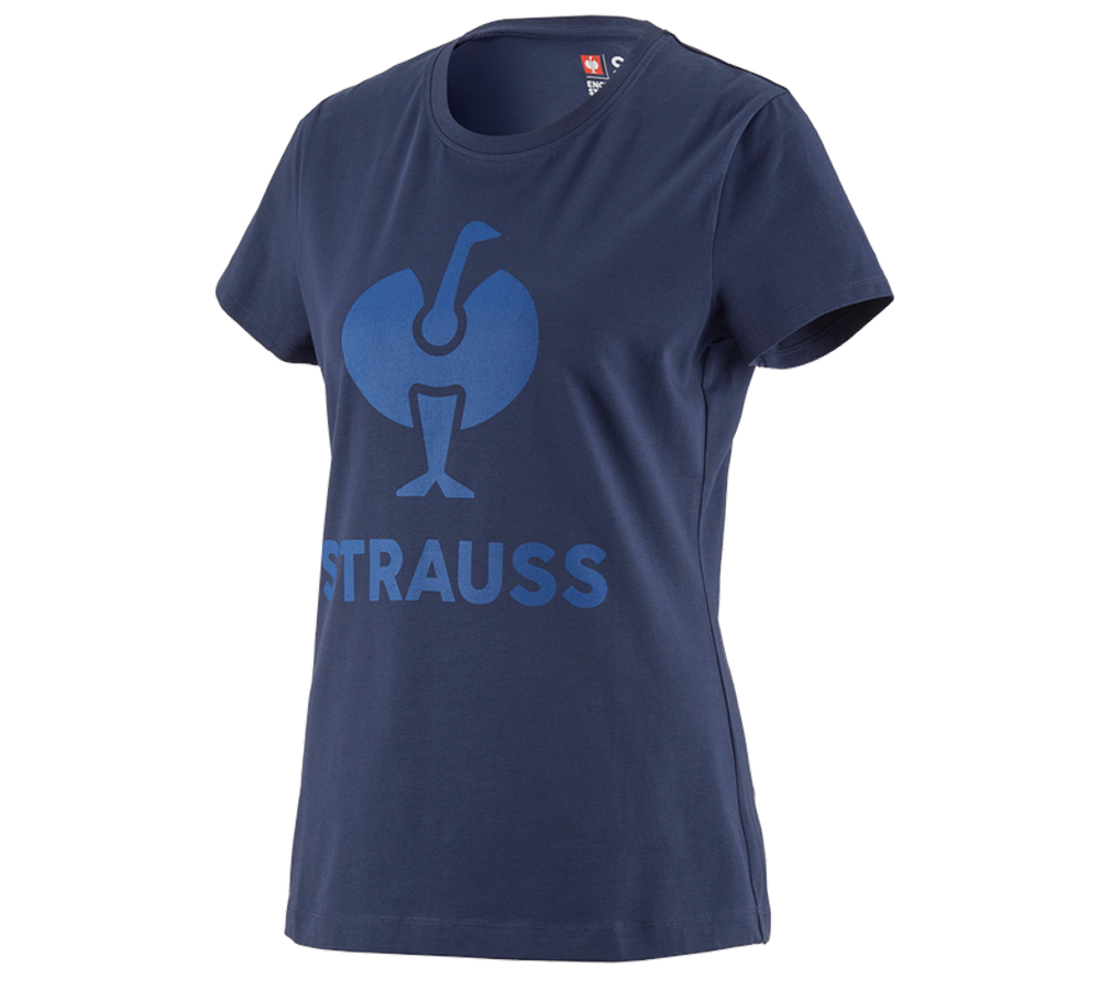 Thèmes: T-Shirt e.s.concrete, femmes + bleu profond