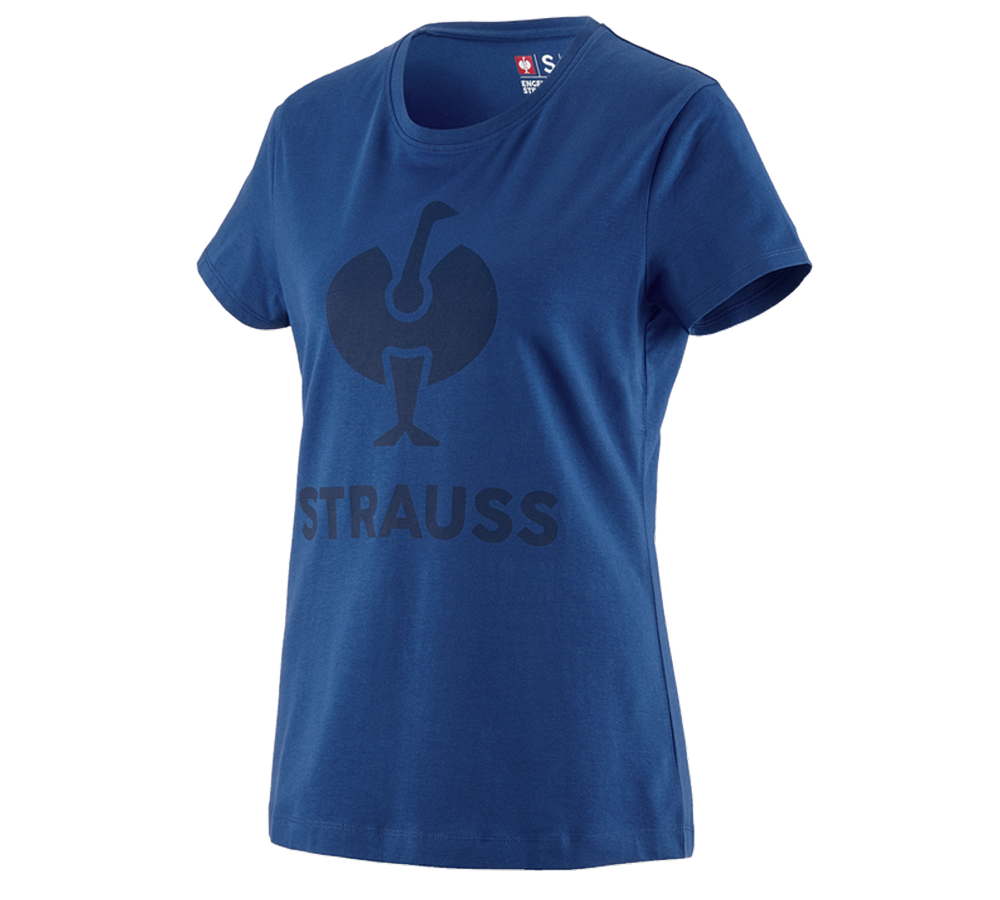 Themen: T-Shirt e.s.concrete, Damen + alkaliblau
