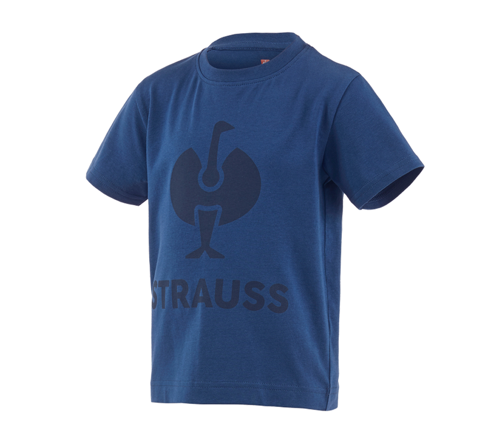 Hauts: T-shirt e.s.concrete, enfants + bleu alcalin